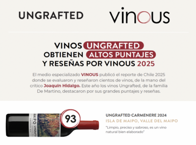 Puntajes VINOUS 2025 Ungrafted